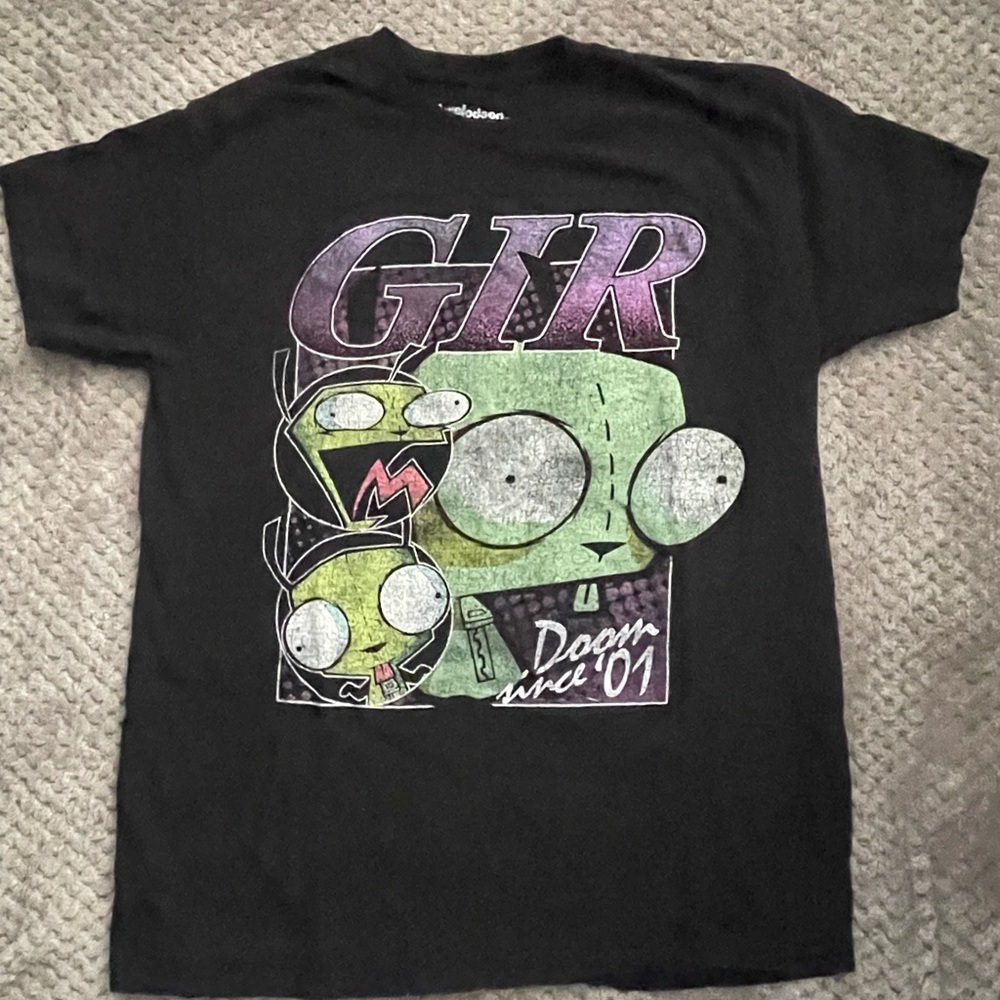 Nickelodeon Black and Purple GIR Tee